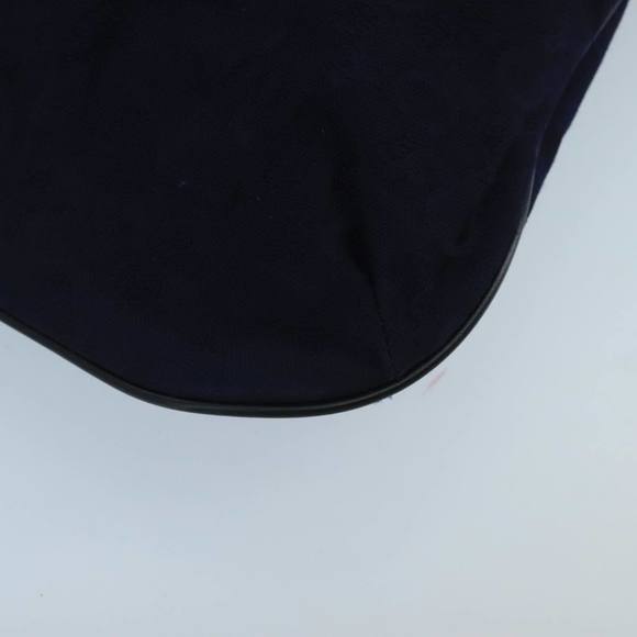 CELINE C Macadam Canvas Noevir Collaboration Hand Bag Navy Auth 98622 - Picture 16 of 16